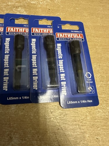 Draper T20x50mm Torx Key Bits 10 Packs Of 2 & Magnetic Impact Nut Driver X 5 - Picture 6 of 7