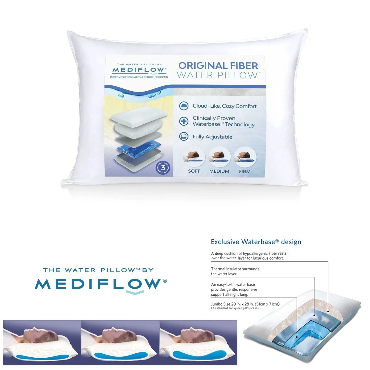 Mediflow Bed Pillows for sale | eBay UK