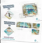 New Listing1994 NETHERLANDS ANTILLES BIRDS WILDLIFE SET AND M/S COMPLETE ON SUPERB FDCs