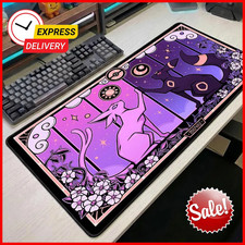 Umbreon Espeon Pokemon Mouse Pad Large Desk Mat HPD789