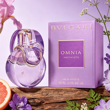 Bvlgari Omnia Amethyste Eau de Toilette for Women 3.4 fl oz / 100ml New in Box