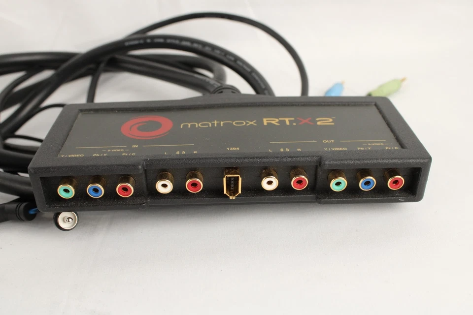 Matrox RT.X2 Breakout Box for Realtime HD Video Editing. No Video Card Untested - Image 2 of 4