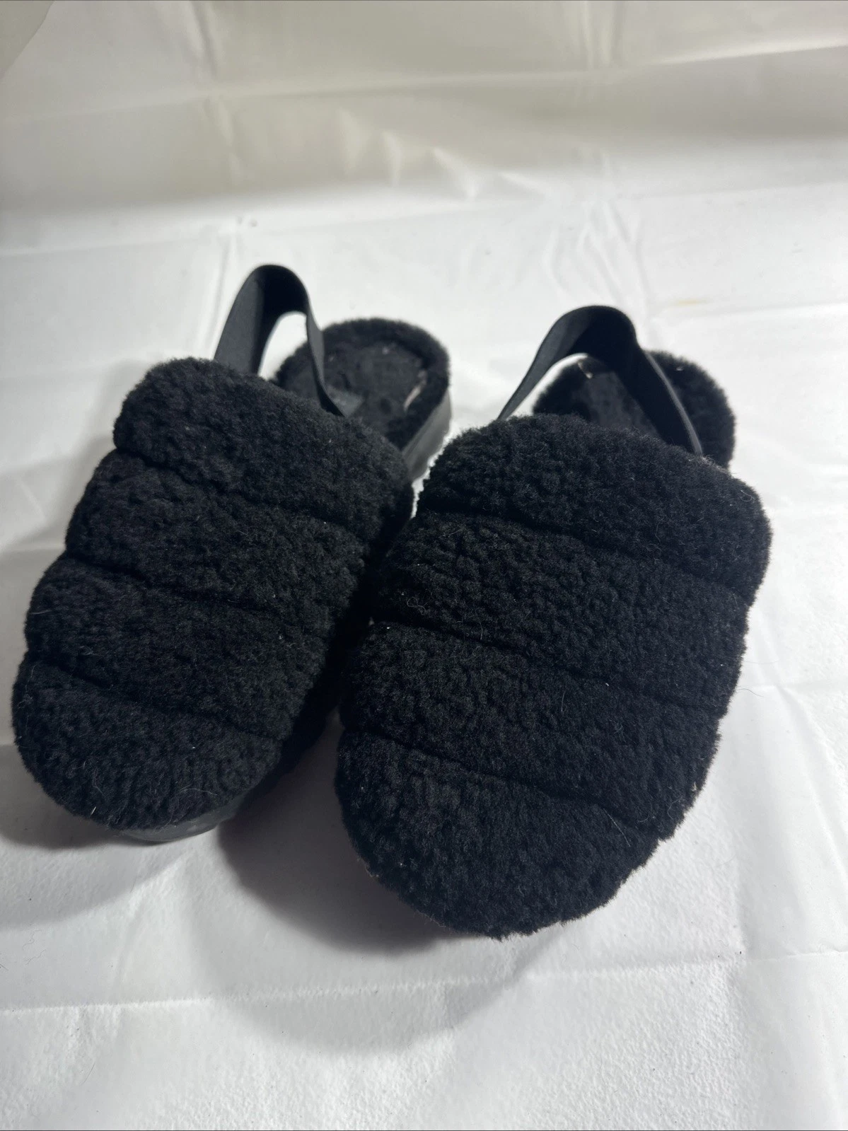 UGG Ciabatte da donna nere con slide taglia 8