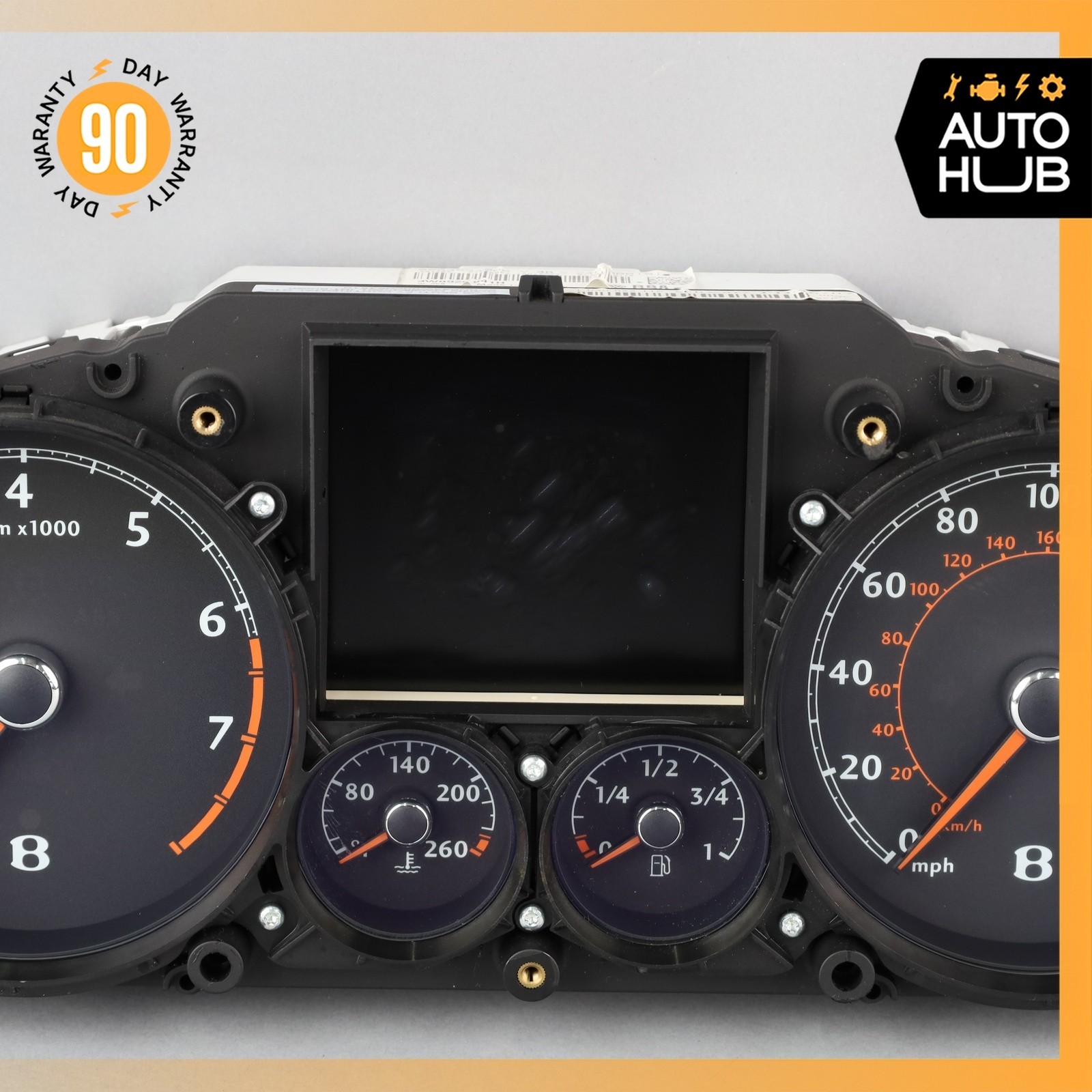 08-09 Bentley Continental GTC Instrument Cluster Speedometer 3W0920841H OEM 43k