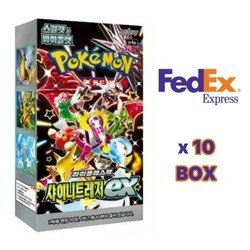 Pokemon Shiny Treasure ex Booster Box Korean SV4A