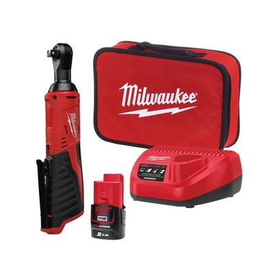 Milwaukee M12 Compact 3/8 Schlagschrauber-Ratsche (Set)