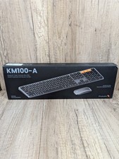ProtoArc KM100-A Bluetooth Keyboard Mouse Combo Backlit Rechargeable