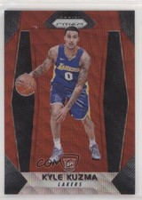 2017-18 Panini Prizm Ruby Wave Prizm Kyle Kuzma #283 0jd