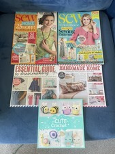 Sewing magazines/booklets, some new  (5 in total) crochet