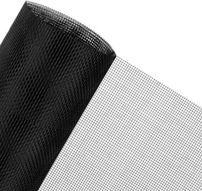 48x102'' Window Screen Replacement DIY Pet-Proof Mesh Anti-Mosquito Porch Door