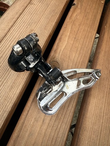 Shimano FD-M565 Deore LX Retro Mountain Bike Front Derailleur MTB Black - Picture 3 of 3