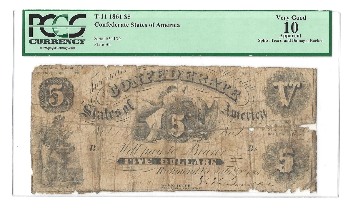 US Confederate Currency for sale | eBay