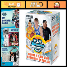 2024/25 Bowman University Chrome Basketball Value Box - Factory Sealed College S