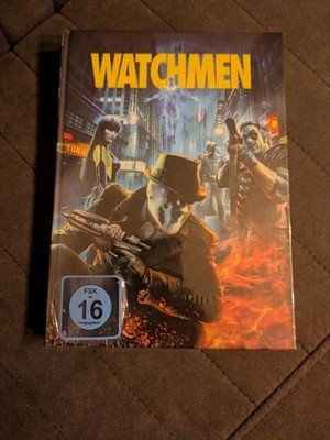 WATCHMEN- Die Wächter Ultimate Cut Blu-Ray Mediabook Cover A NEU OOP Earle Haley