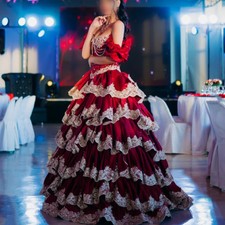 Customized Gorgeou Medieval Princess Strapless QuinceaneraGown Lace Beaded Adult