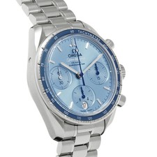 OMEGA Speedmaster 38 Co-Axial 324.30.38.50.03.001 Unisex Blue Stainless #W1759 4