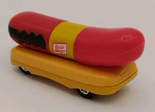 Vintage 1993 Hot Wheels Oscar Meyer Weinermobile 1:64 Diecast Vehicle