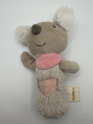Greifling Koala Dm Pusblu Grau Pink Stick 15cm Plüsch Stoff