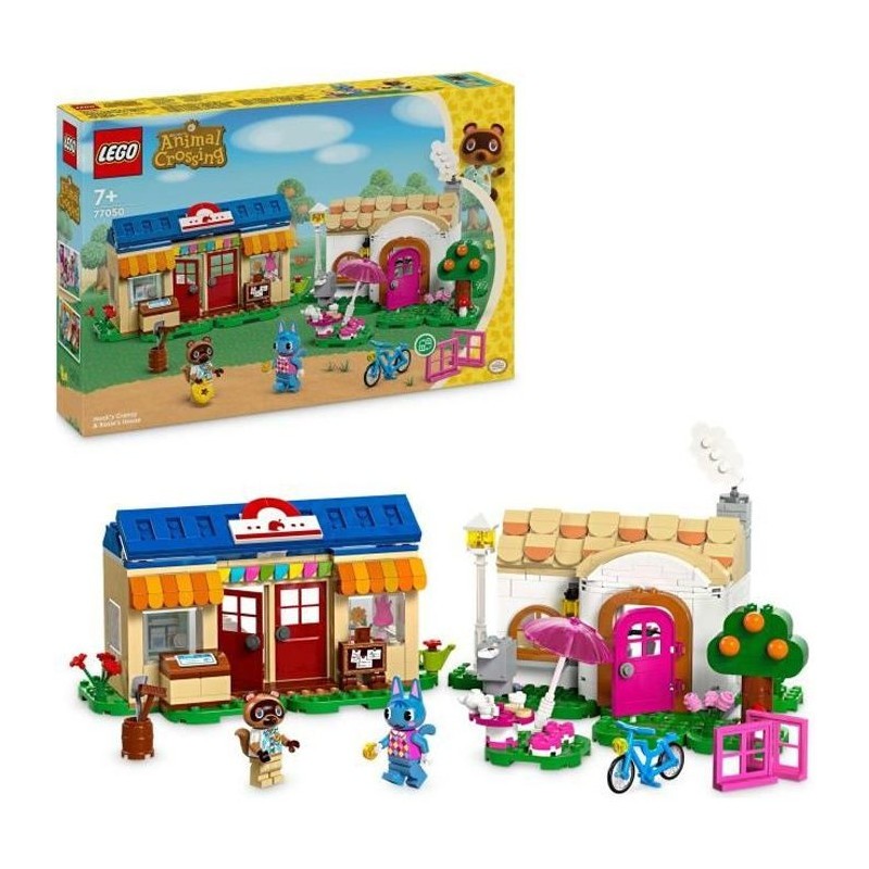 LEGO Animal Crossing 77050 Boutique Nook et Maison de Rosie set de construction complet