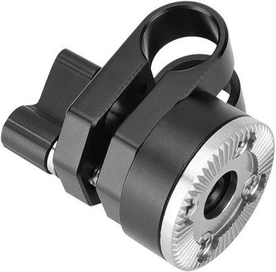 Einzelne 15 mm Stangenklemme mit Arri-Rosette Schnellverschluss und