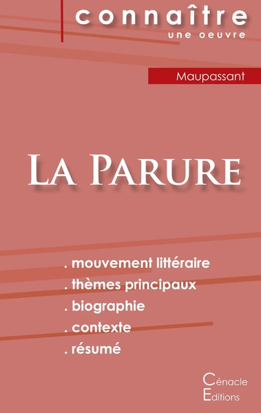 Fiche De Lecture La Parure De Guy De Maupassant (Analyse LittéRaire De...-image