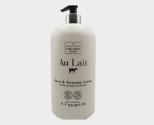 The Scottish Fine Soaps Company Au Lait Bath  Shower Cream 33.8 oz White