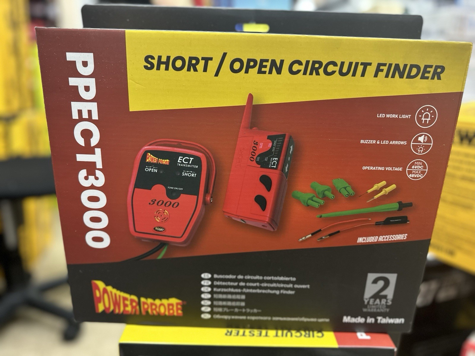 Power Probe PPECT3000 Short/Open Electrical Circuit Finder Brand New