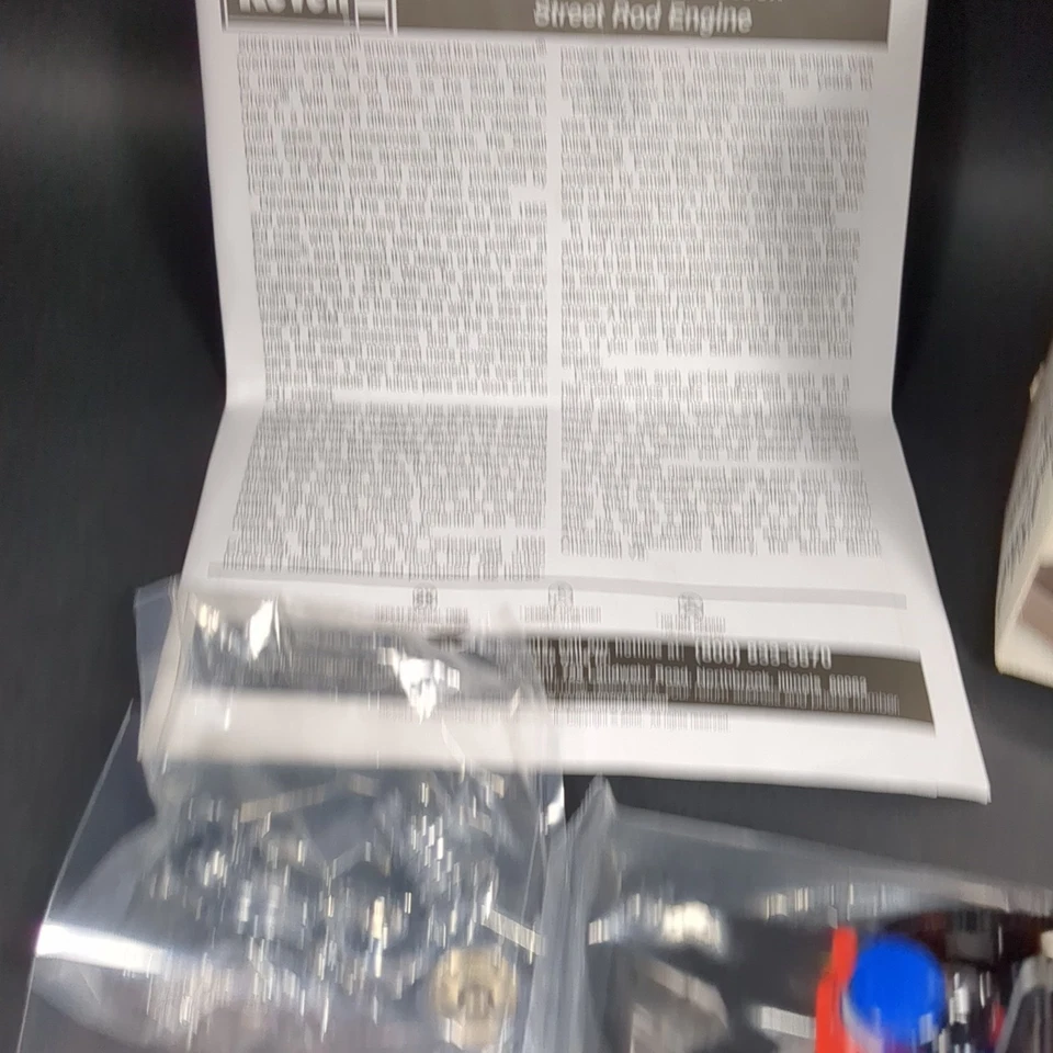 Revell Chevy Small Block 1:6 Scale Diecast Model Street Rod 85-1595 - Image 2 of 4