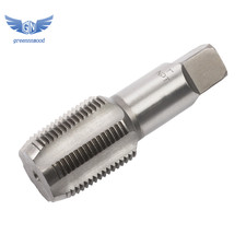 1" NPT Pipe Tap Carbon Steel Hand Threading Plumbing Tap for Accurate Threads
