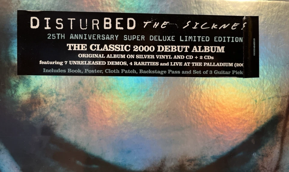 Disturbed The Sickness 25th Anniversary Super Deluxe Ltd Ed Set NEW/SEALED - Image 2 of 4