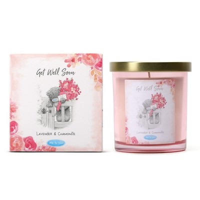 Me to You Inspired Get Well Soon Kerze - Lavendel & Kamille Duft 206G 1 Docht