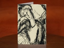 Portrait of a Young Woman by Amedeo Modigliani - A5 Art Print Card