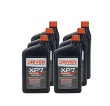 DRIVEN RACING OIL XP7 10w40 Semi-Synthetic Motor Oil 6 x 1 Qt Bottles