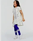 MOLO GIRLS SIZE 11/12 CIBI BASEBALL DRESS NEW WITH TAGS