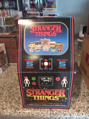 Funko Pop! Stranger Things 8-Bit Arcade 5 Pack Target Exclusive Vinyl Set 