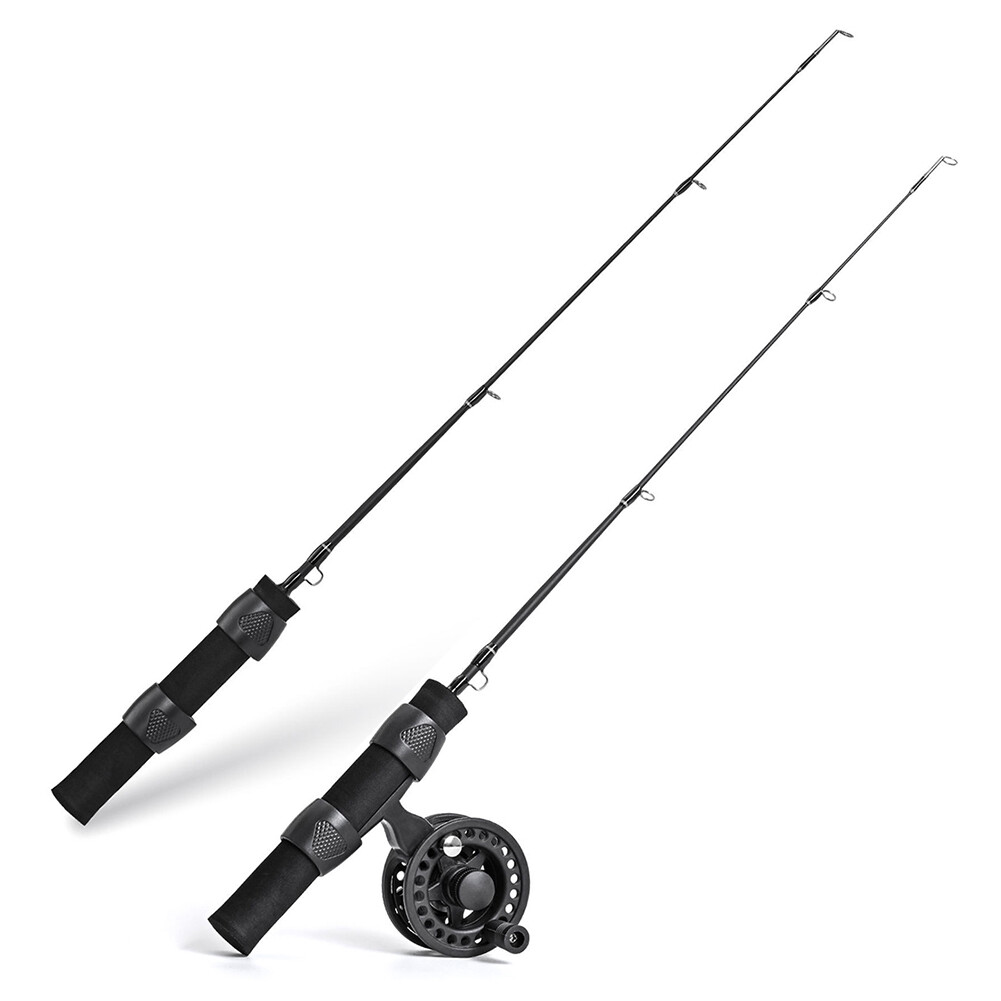 LEO 51cm Fishing Pole Winter Portable Sea Fishing Rods Ultrashort