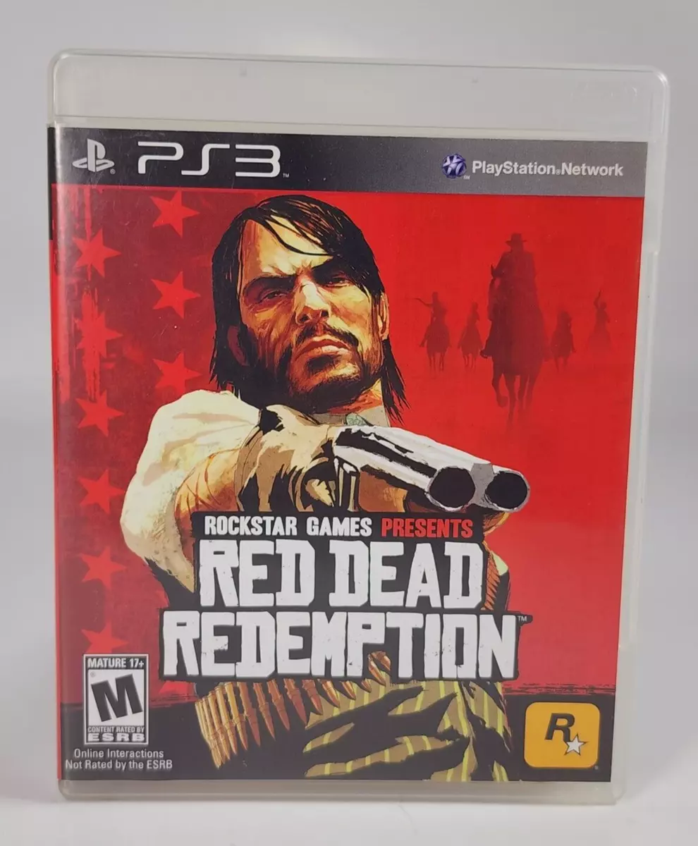 Red Dead Redemption PlayStation 3 PS3 Game Disc, Case and Manual