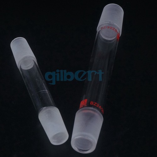 10# 14# 19# 24# 29# 34# 40# 50# Both Male Joint Glass Straight Adapter Tube Lab - 第 2/12 張圖片