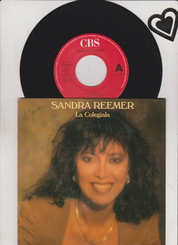 SINGLE 1990 SANDRA REEMER - LA COLEGIALA ,7inch Promotion Info - 第 2/2 張圖片