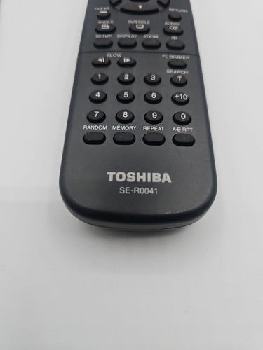 Telecomando Toshiba SE-R0041 per lettore DVD OEM per SD1600, SD1600U TESTATO - Foto 2 di 4