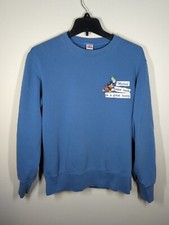 Uniqlo UT Disney Collaboration Sweater Women's Size S Blue Mickey Mouse