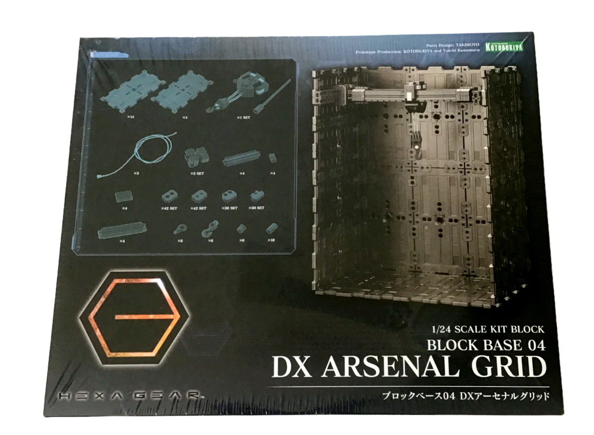 Block Base DX Arsenal Grid 04 Scale Kit Block Hexa Gear 1/24