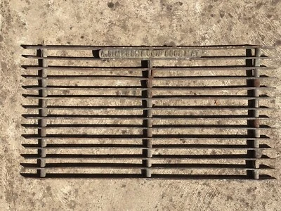 A Simpson And Son Antique Steel Door Mat Other Antiques Art