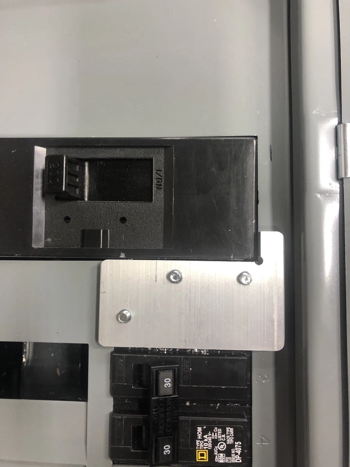 Generator interlock kit for Square D QO or Home line 150 & 200 Amp KTS-20 SqD - Image 2 of 4