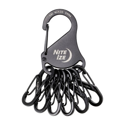 Brelok Nite Ize S-Biner #0.5 Schwarz