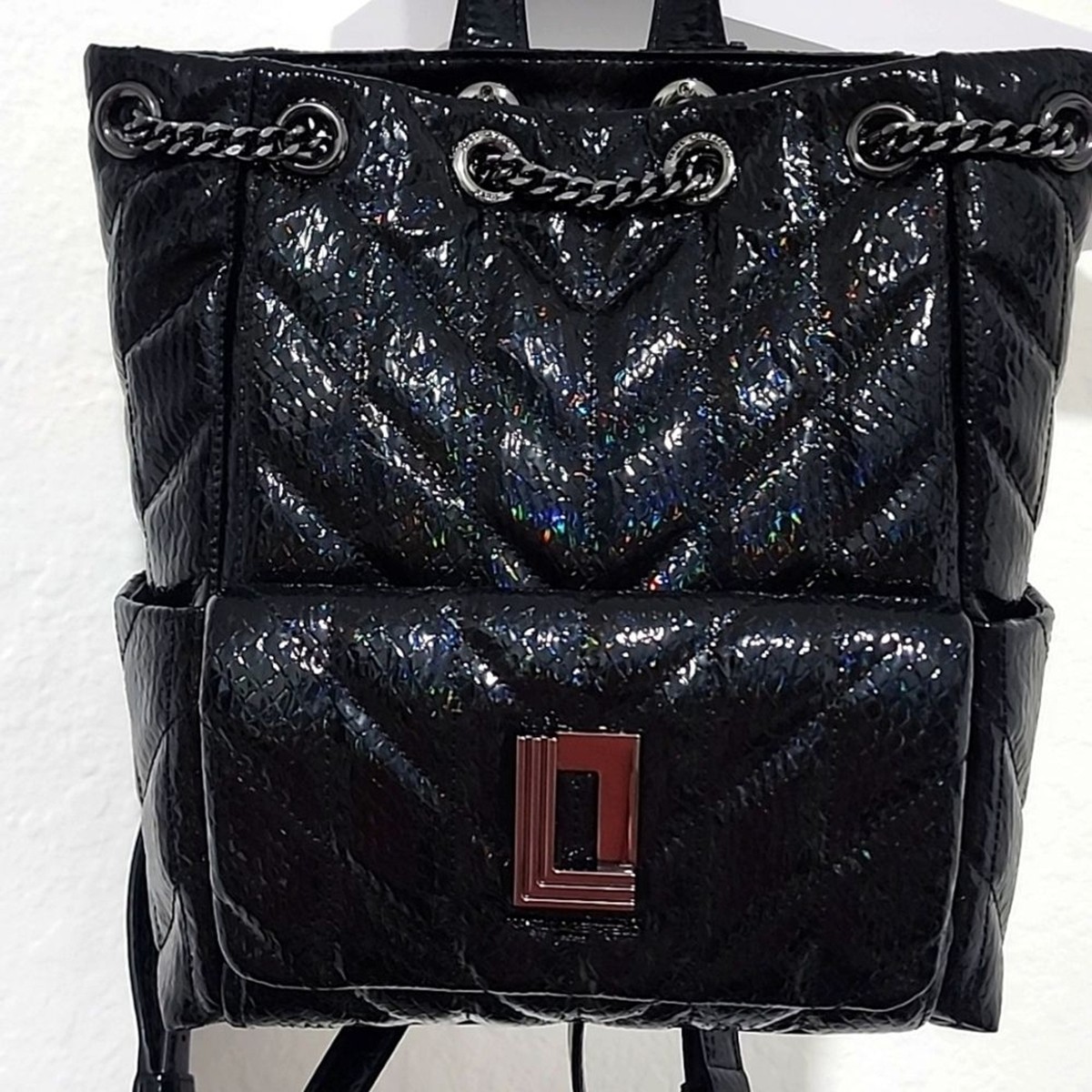 KARL LAGERFELD PARIS Lafayette Quilted Backpack | eBay display picture 3