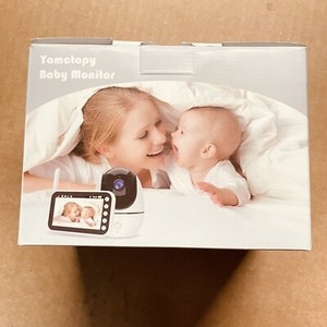 Baby Monitor ABM200 Yamctopy 4.5” 720P, Night Vision, Loop Recording