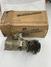 RARE NOS OEM Vintage McCulloch 84113-A Cylinder/Crankcase PRO 10-10 CLOSED Shop