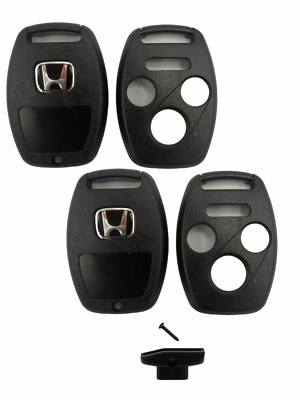 2 Remote Key Fob Shell Pad Case For 2008 2009 2010 2011 2012 Honda Accord - Foto 2
