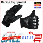 2025 Hot Metal Strong Knuckle Mad Racing Motorbike Motorcycle Armor Gloves Black